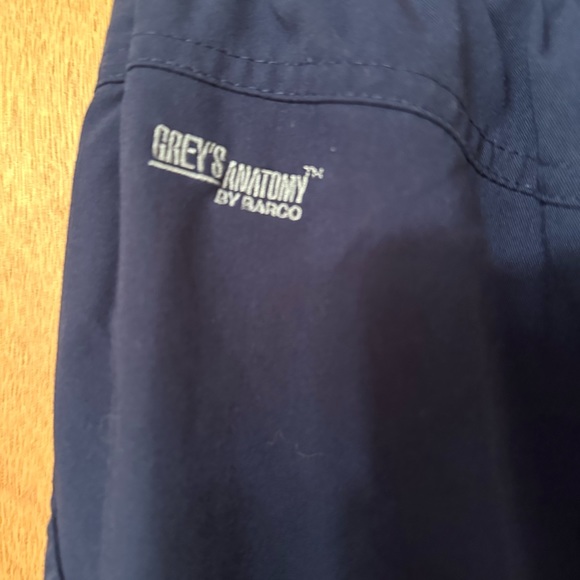 Grey's Anatomy Signature Women's Size Small 3 Pocket Low Rise Scrub Pant - Picture 5 of 7